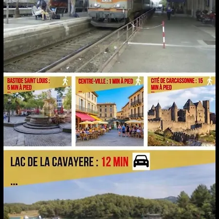 T2 Climatise 15 Min De La Cite Medievale A Pied 아파트
